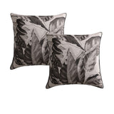 NNEDSZ Pair of Elio Black European Pillowcases 65 x 65cm