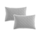 NNEDSZ Pair of Essex Pewter Standard Pillowcases 48 x 73 + 20cm