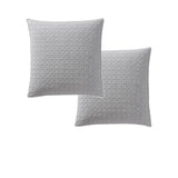 NNEDSZ Platinum Collection Pair of Flo Fog European Pillowcases 65 x 65cm