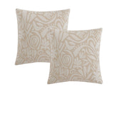 NNEDSZ Platinum Collection Pair of Haven Caramel European Pillowcases 65 x 65cm
