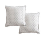 NNEDSZ Davinci Pair of Imperial Stone European Pillowcases 65 x 65cm