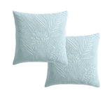 NNEDSZ Platinum Collection Pair of Kaia Sage European Pillowcases 65 x 65cm