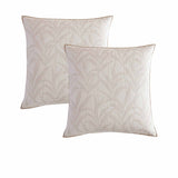 NNEDSZ Platinum Collection Pair of Kailaini Caramel European Pillowcases 65 x 65cm