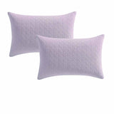 NNEDSZ Platinum Collection Pair of Kayo Lilac Standard Pillowcases 48 x 73 + 20cm