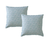 NNEDSZ Logan and Mason Pair of Kimba Teal European Pillowcases 65 x 65cm