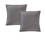 NNEDSZ Logan and Mason Pair of Maru Black European Pillowcases 65 x 65cm