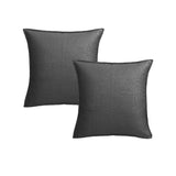 NNEDSZ Davinci Octavia Granite Pair of European Pillowcases 65 x 65 cm