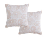 NNEDSZ Platinum Collection Pair of Poppi Rose European Pillowcases 65 x 65cm