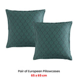 NNEDSZ Pair of Secret Garden Multi European Pillowcases 65 x 65cm