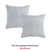 NNEDSZ Pair of Tokyo Drift Red European Pillowcases 65 x 65cm