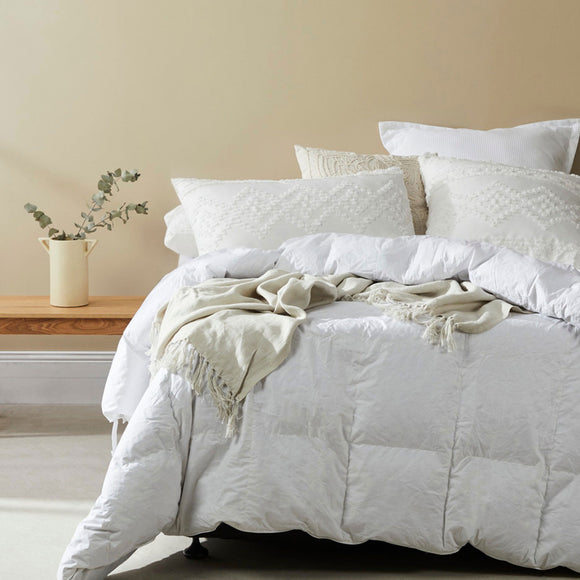 NNEDSZ 350GSM Microfiber Quilt with Cotton Cover Double