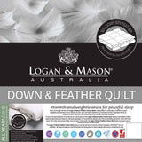 NNEDSZ 50% Feather 50% Duck Down Premium Quality Quilt Single