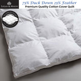 NNEDSZ 75% Duck Down 25% Feather Premium Quality Quilt Super King