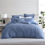 NNEDSZ Platinum Collection Ascot Steel Waffle Quilt Cover Set Double