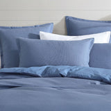 NNEDSZ Platinum Collection Ascot Steel Waffle Quilt Cover Set Queen