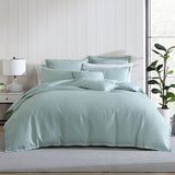 NNEDSZ Platinum Collection Ascot Surf Waffle Quilt Cover Set Queen
