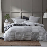 NNEDSZ Platinum Collection Balmoral Ash 100% Cotton Quilt Cover Set Queen