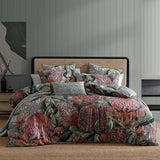 NNEDSZ Barrabar Ruby 250TC 100% Cotton Sateen Quilt Cover Set King