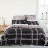 NNEDSZ Charlie Slate Quilt Cover Set King