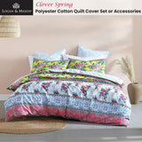 NNEDSZ Clover Spring Quilt Cover Set Queen