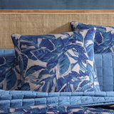 NNEDSZ Elio Blue 250TC 100% Cotton Sateen Quilt Cover Set Queen