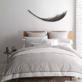 NNEDSZ Essex Stone Cotton-rich Percale Print Quilt Cover Set King
