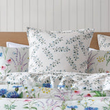 NNEDSZ Floriana Ivory 250TC 100% Cotton Sateen Quilt Cover Set Queen