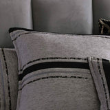 NNEDSZ Davinci Gambusi Smoke Chenille Quilt Cover Set Super King