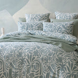NNEDSZ Platinum Collection Haven Surf Polyester Cotton Quilt Cover Set King