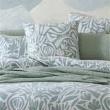 NNEDSZ Platinum Collection Haven Surf Polyester Cotton Quilt Cover Set King