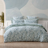 NNEDSZ Platinum Collection Haven Surf Polyester Cotton Quilt Cover Set Queen