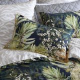 NNEDSZ Kiera Green 250TC 100% Cotton Sateen Quilt Cover Set Queen