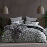 NNEDSZ Platinum Collection Leo Dove Cotton Quilt Cover Set Queen
