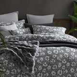 NNEDSZ Platinum Collection Leo Dove Cotton Quilt Cover Set Super King