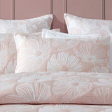 NNEDSZ Platinum Collection Poppi Rose Cotton Polyester Jacquard Quilt Cover Set Queen