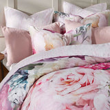 NNEDSZ 250TC Summer Daze Pink Cotton Sateen Quilt Cover Set Queen