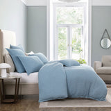 NNEDSZ Private Collection Urban Steel 100% Cotton Waffle Quilt Cover Set King