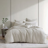 NNEDSZ Private Collection Urban Stone 100% Cotton Waffle Quilt Cover Set King