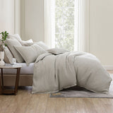 NNEDSZ Private Collection Urban Stone 100% Cotton Waffle Quilt Cover Set Queen