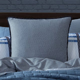 NNEDSZ Yarmouth Blue 250TC 100% Cotton Sateen Quilt Cover Set King