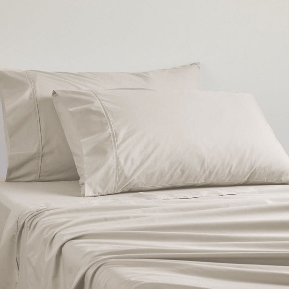 NNEDSZ 250TC 50% Polyester 50% Cotton Percale Sheet Set Linen 50cm Wall Double