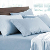 NNEDSZ Soft Brushed Cotton Flannelette Sheet Set Chamb40cm Wall Queen