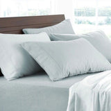 NNEDSZ Soft Brushed Cotton Flannelette Sheet Set Surf 40cm Wall King