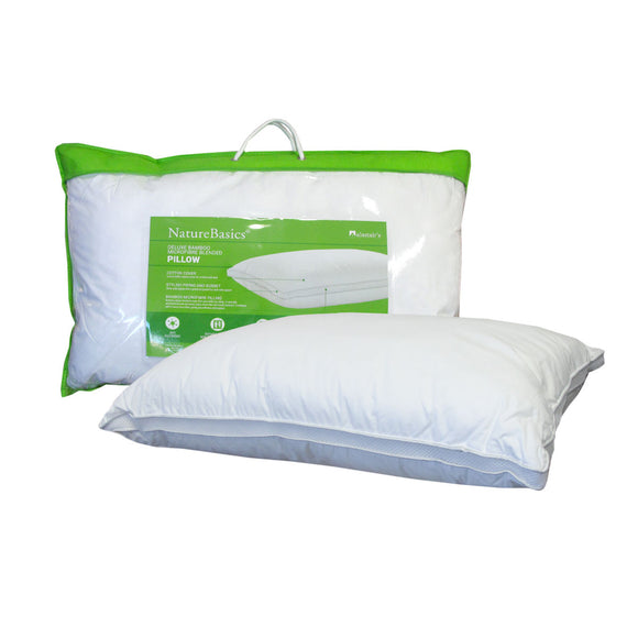 NNEDSZ Alastairs 1000GSM Nature Basics Deluxe Bamboo Microfibre Blended Standard Pillow