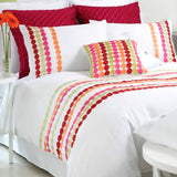 NNEDSZ Georges Fine Linens Confetti Appliqued Quilt Cover Set Single