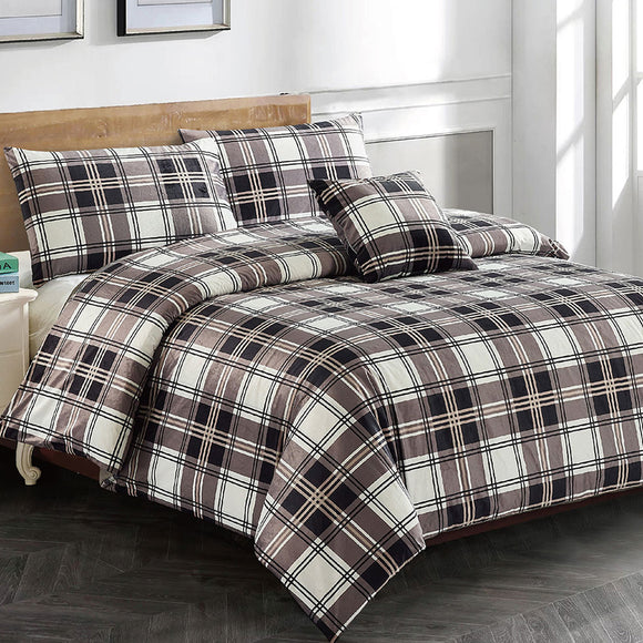 NNEDSZ Georges Fine Linens Jaimee Quilt Cover Set King