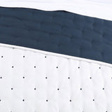 NNEDSZ Jenny Mclean Swiss Dots Blue 3 Piece Coverlet Set Queen