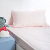 NNEDSZ Minikins Junior Cotton Combo Fitted Sheet Set Baby Pink King Single