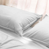 NNEDSZ Dickies Cotton Waffle Texture Quilt Cover Set White King