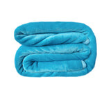 NNEDSZ 550GSM 2-Ply Mink Blanket Queen/King Aqua